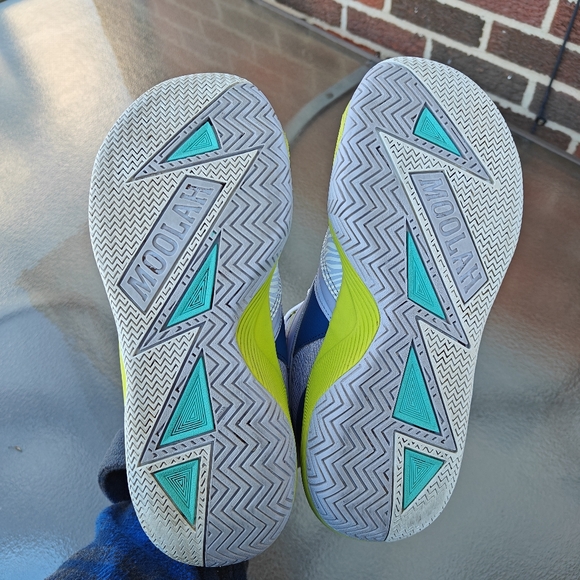 Moolah Kicks Girl's Press Break Basketball Shoes Youth Size 5.5 Lilac Purple - Picture 6 of 9